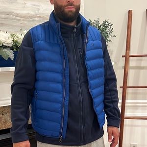 Tommy Hilfiger Blue Puffer Vest